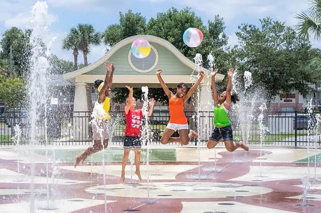 Main park image for Fort Mellon Park.