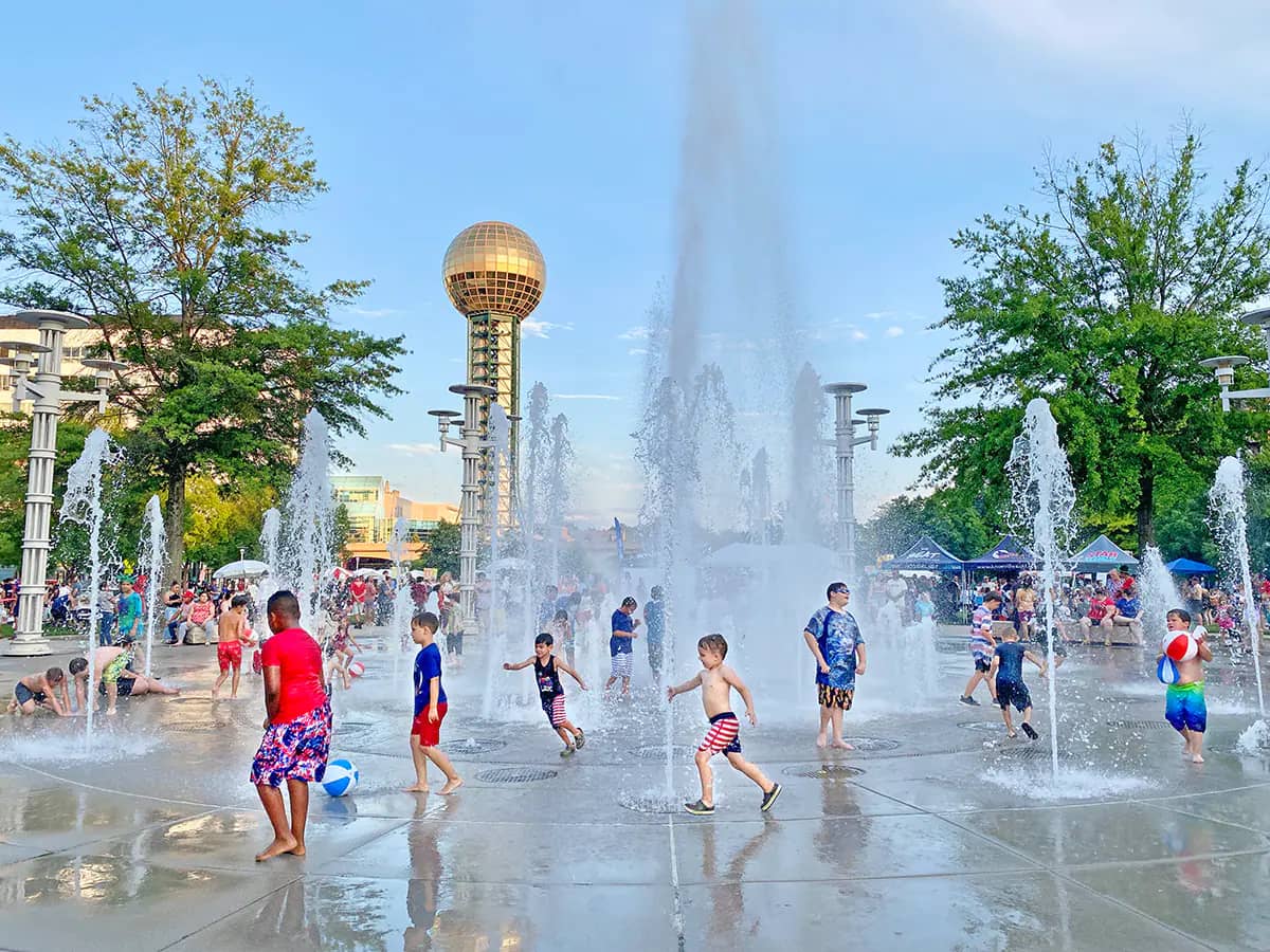 World's Fair Park Fountains