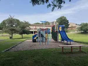 Playground at Pulaski Park in Holyoke.