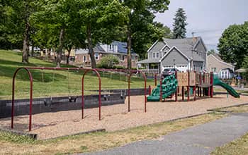 Smaller playground structure at East Park.