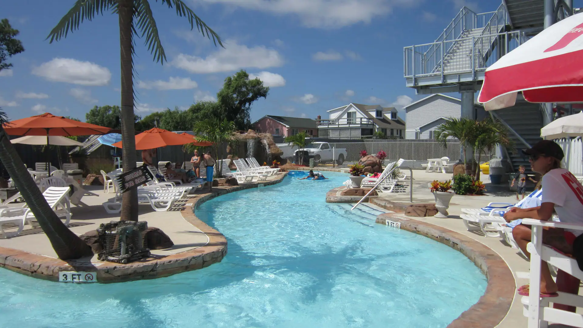 Thunder Lagoon lazy river in Fenwick Island.