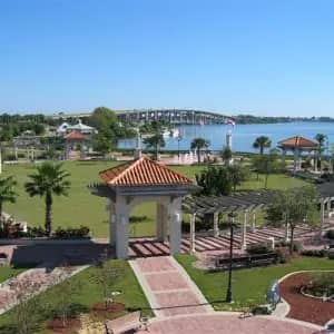 Cocoa Riverfront Park Splash Fountain