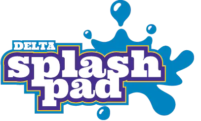 Delta Splash Pad logo from the official Washington County page.