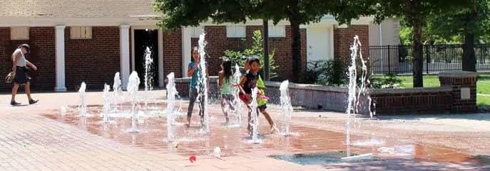 KS Firefighters Memorial Park Splash Pad
