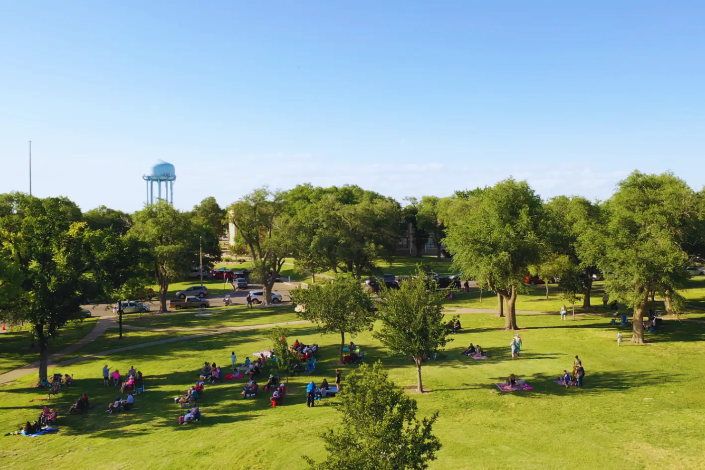General public park image representing a neighborhood splash pad in Amarillo.