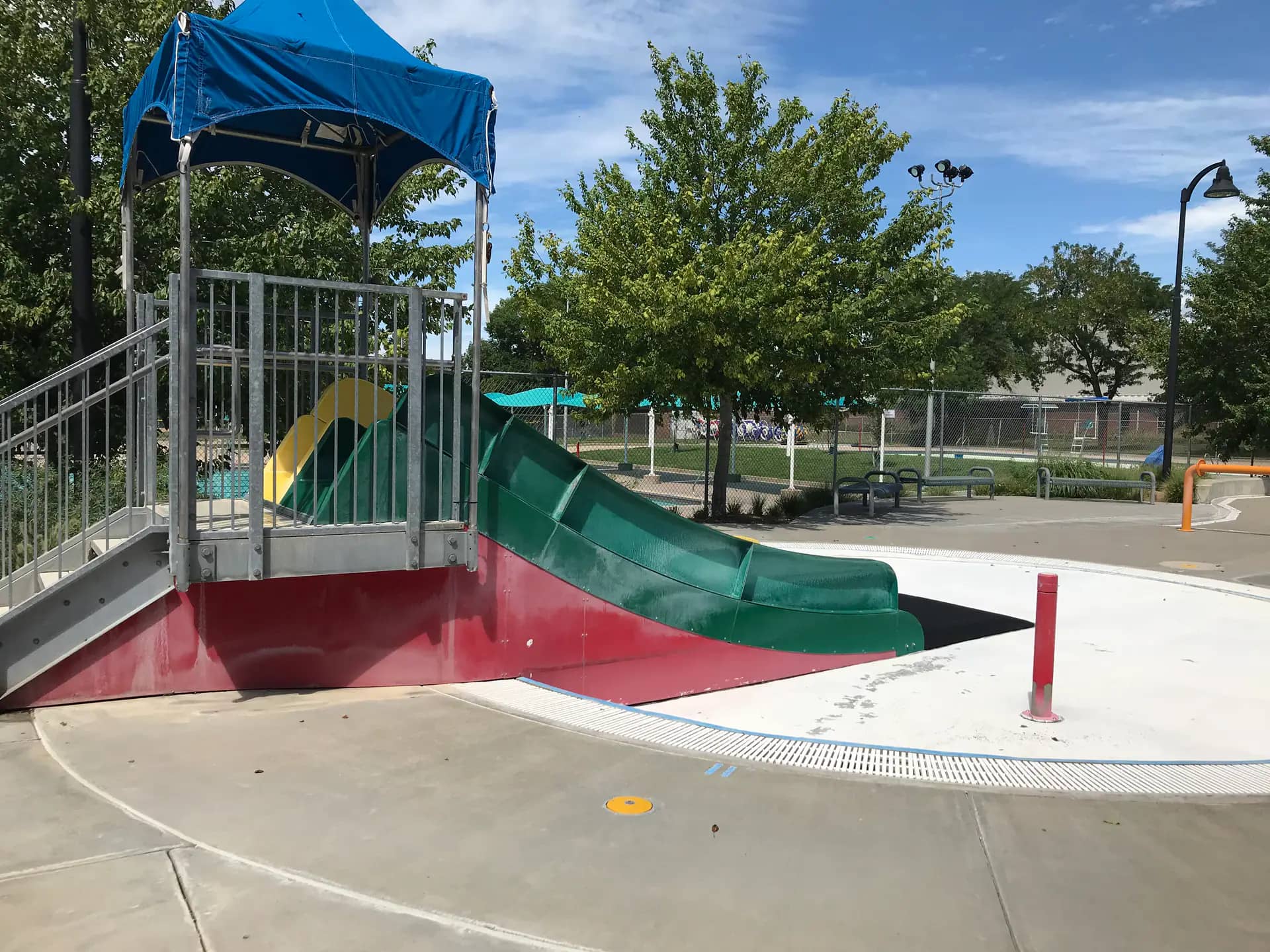 Woods Pool Spray Park
