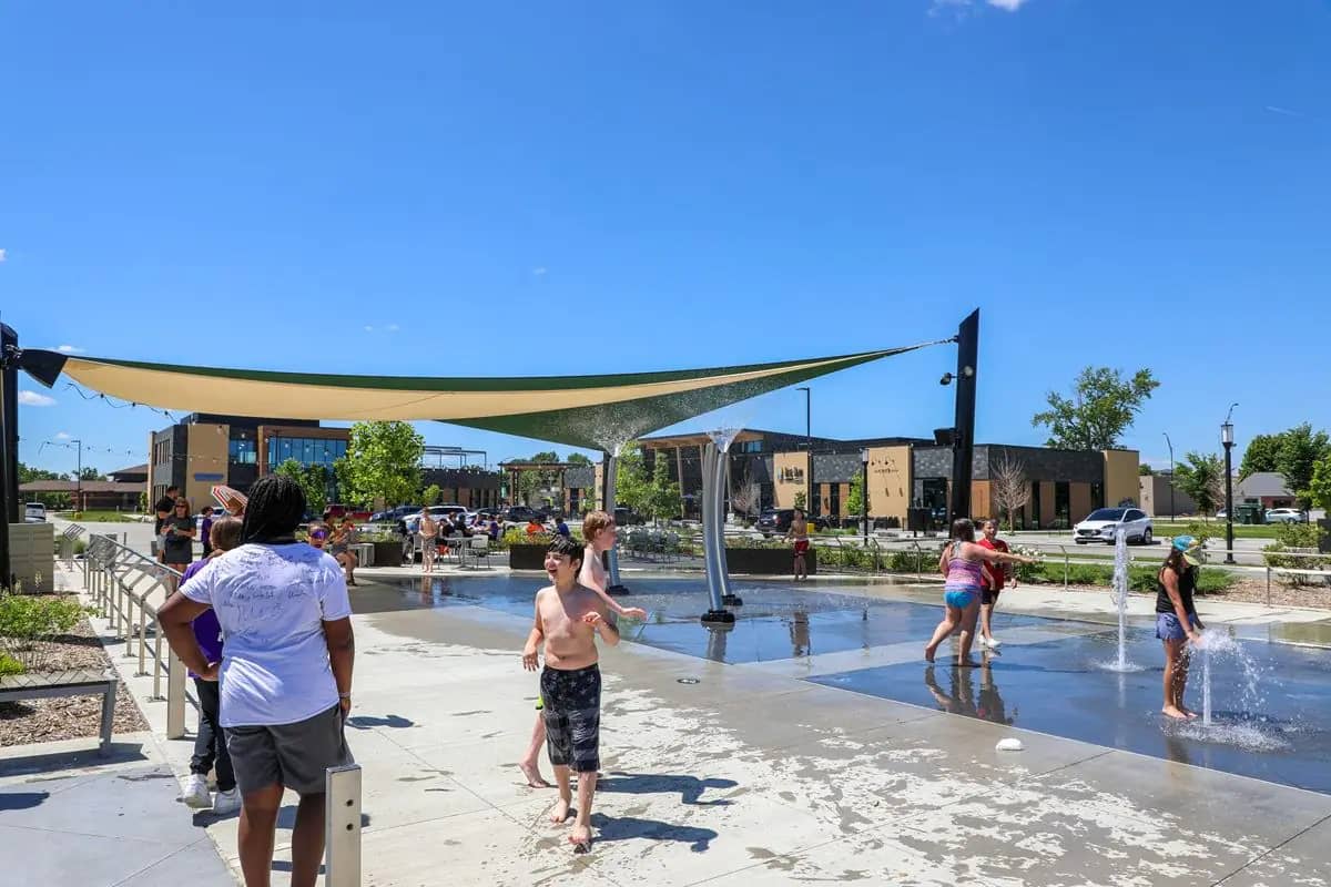 Johnston Town Center Splash Pad