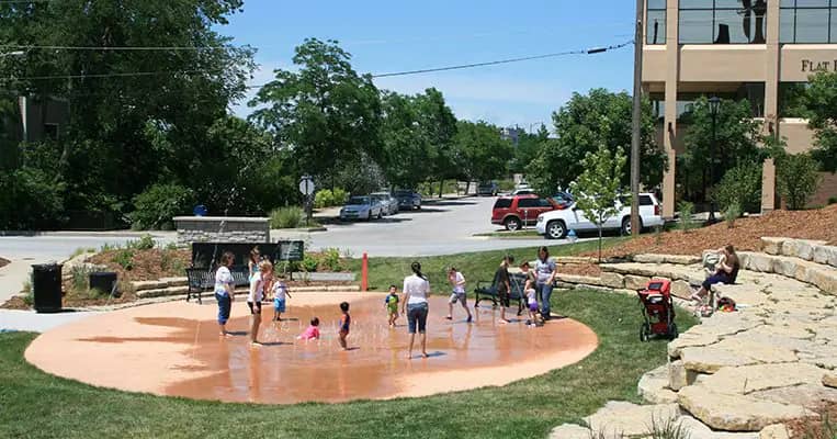 Flat Branch Spraygrounds and Outdoor Amphitheater
