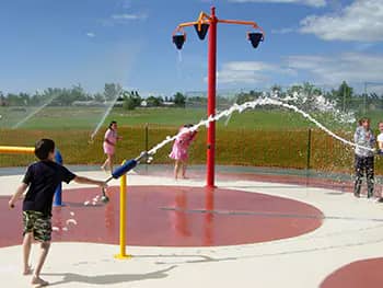 Castle Rock Park Sprayground