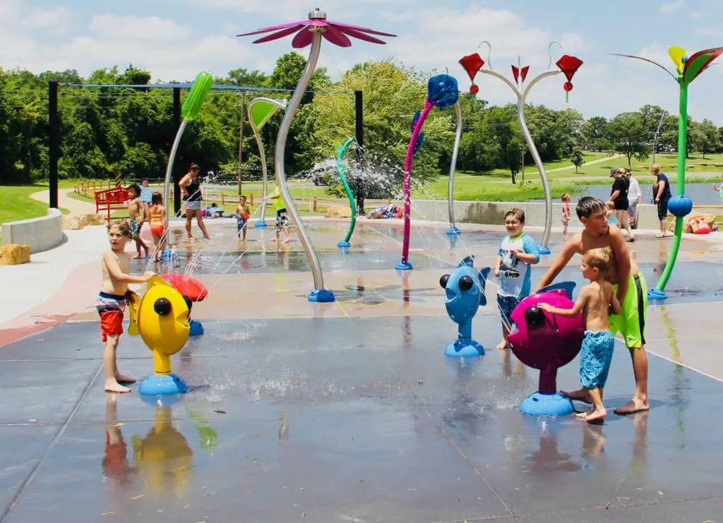 Official Claremore splash pad image used for the city's splash pad locations.