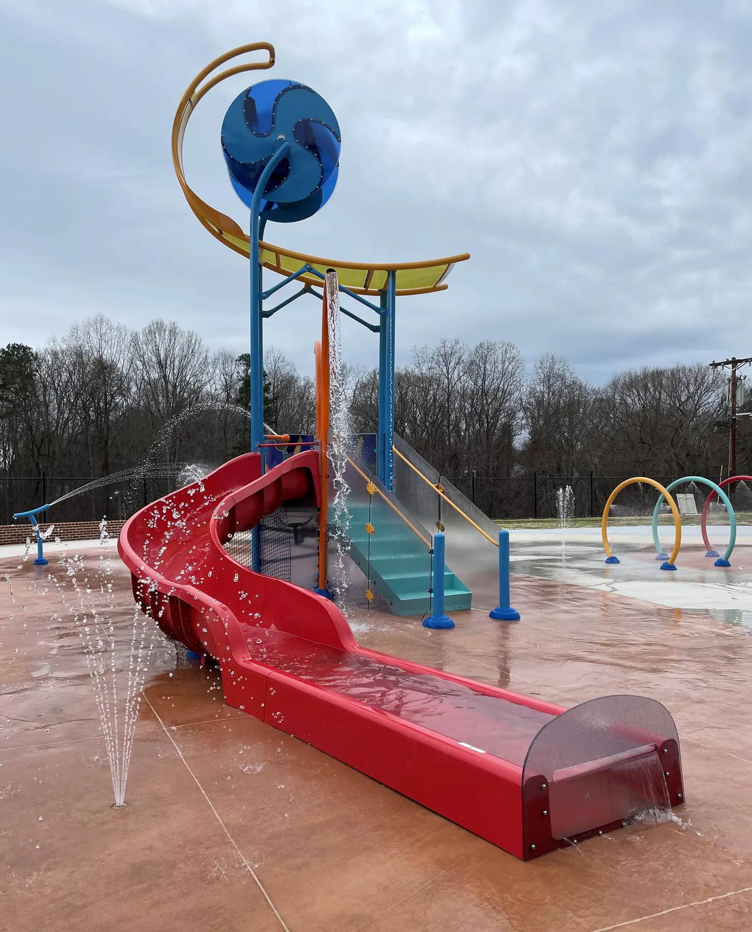 Sprague Street Splash Pad in Winston-Salem.