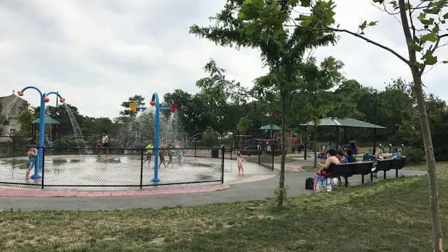 Brooklawn Park Splash Pad in New Bedford.