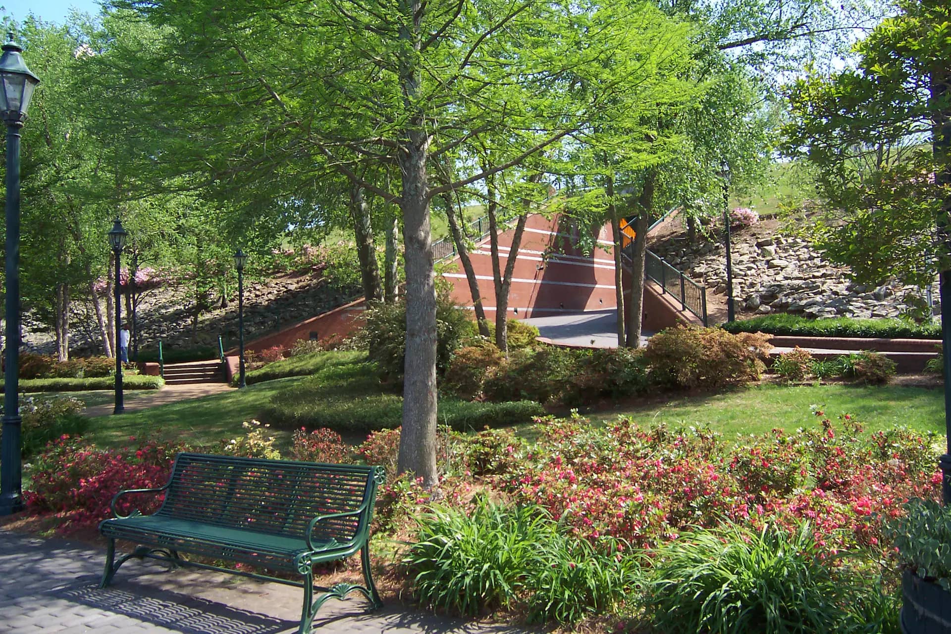 Augusta Riverwalk along the Savannah River in downtown Augusta.