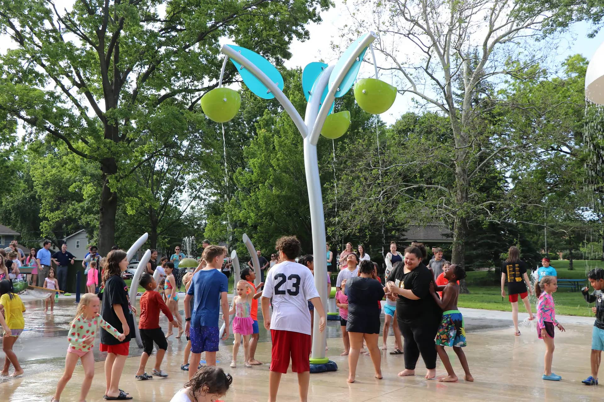 Lions Park Splash Pad