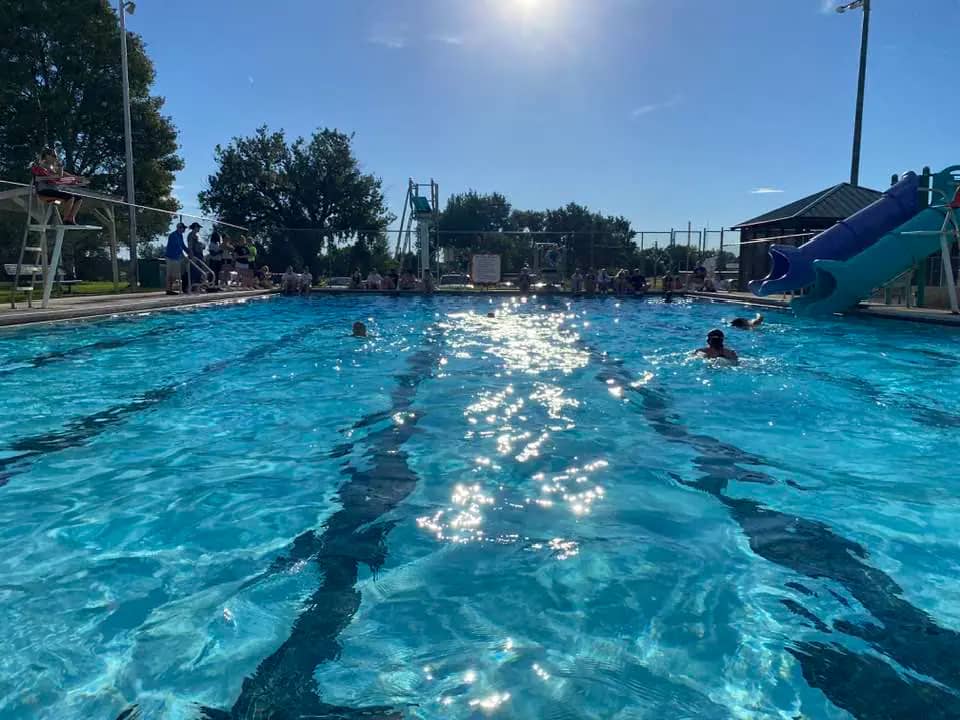 Water area at the Wheatland Town Pool complex in Wheatland.