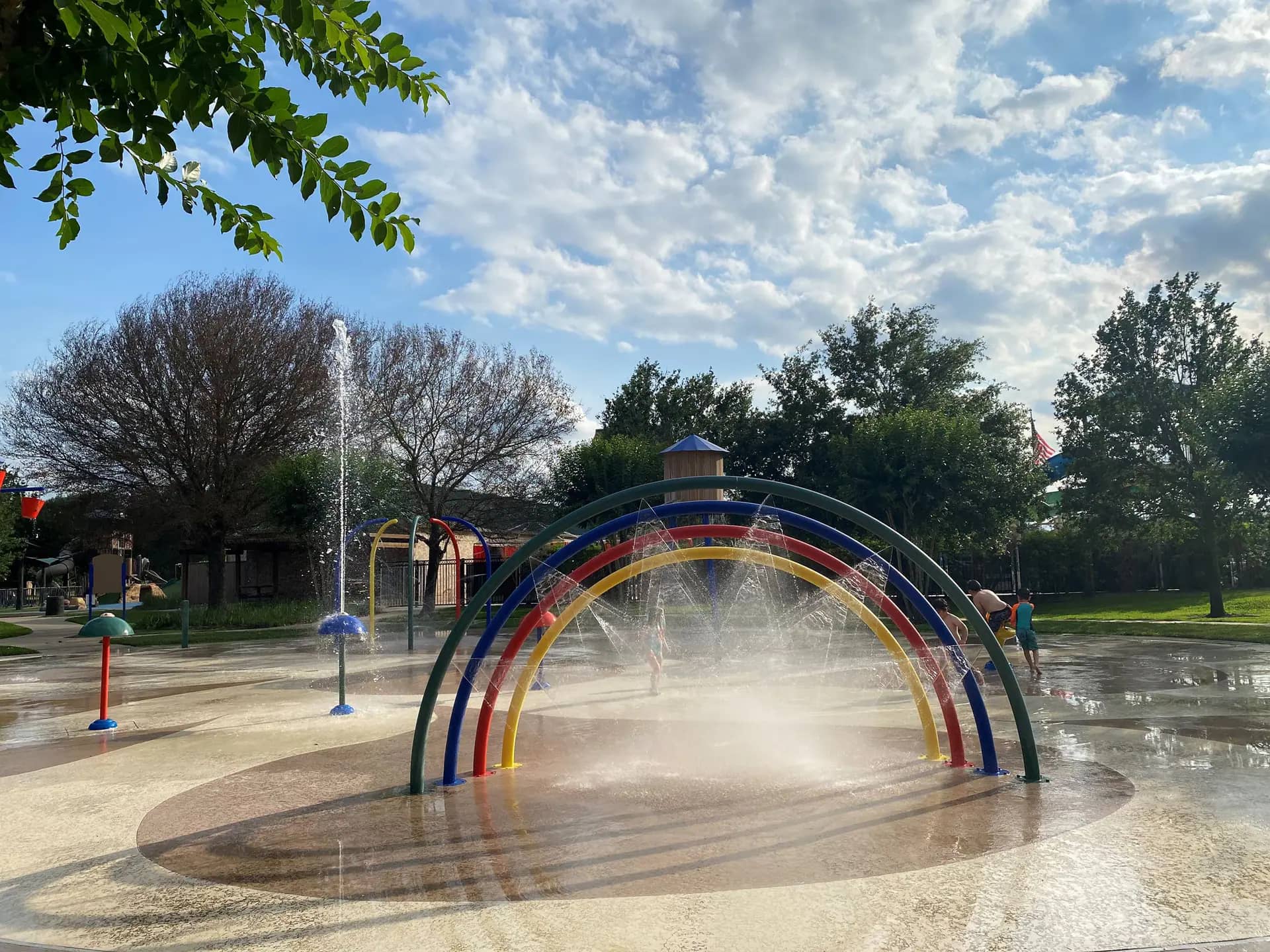Splash Pad at RiverPark