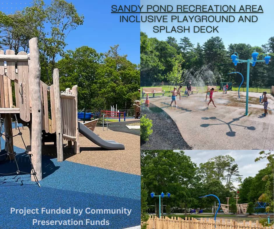 Sandy Pond Recreation Area Splash Deck