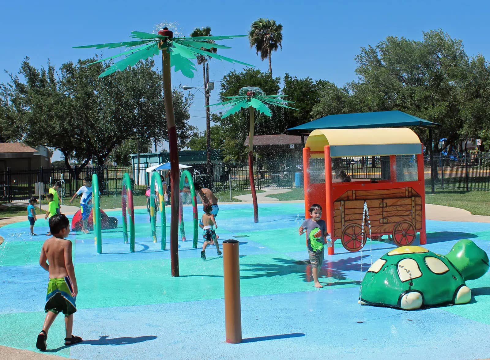 Lon C. Hill Park Splash Pad