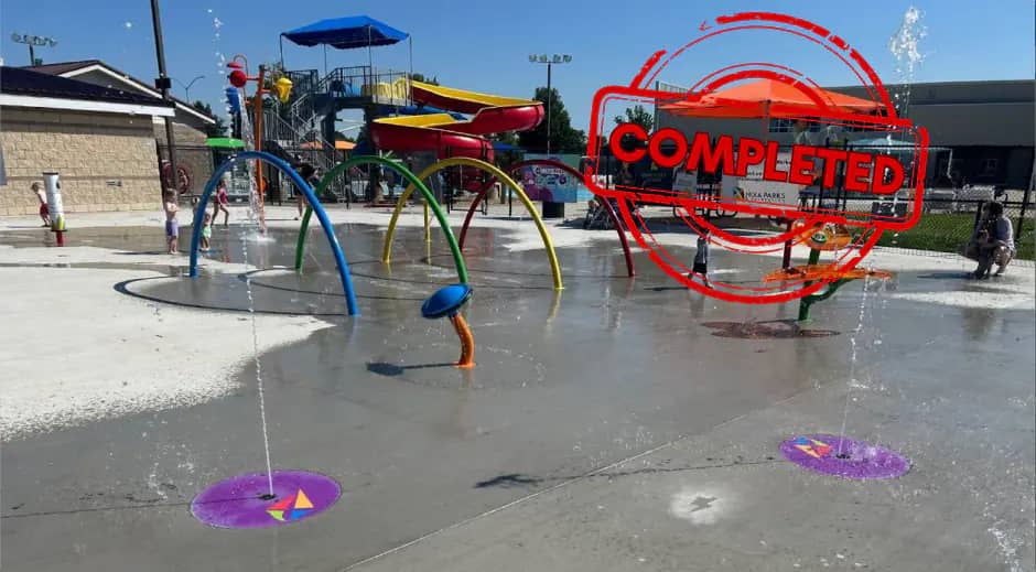 Nixa Splash Pad at McCauley Park