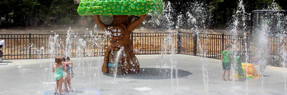Twin Hickory Park Spray Park