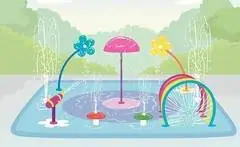 Ogallala Splash Pad in Collister Park behind the YMCA Goodall Rec Center.