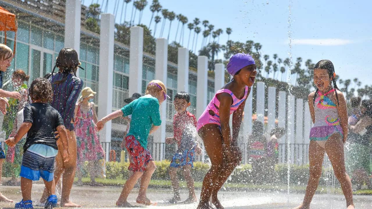 Annenberg Community Beach House Splash Pad