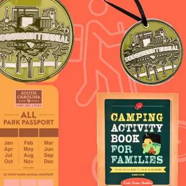 Park amenities image from Sesquicentennial State Park.