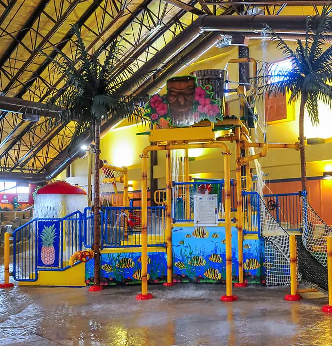 Kiddy Racers slides at Kahuna Laguna.