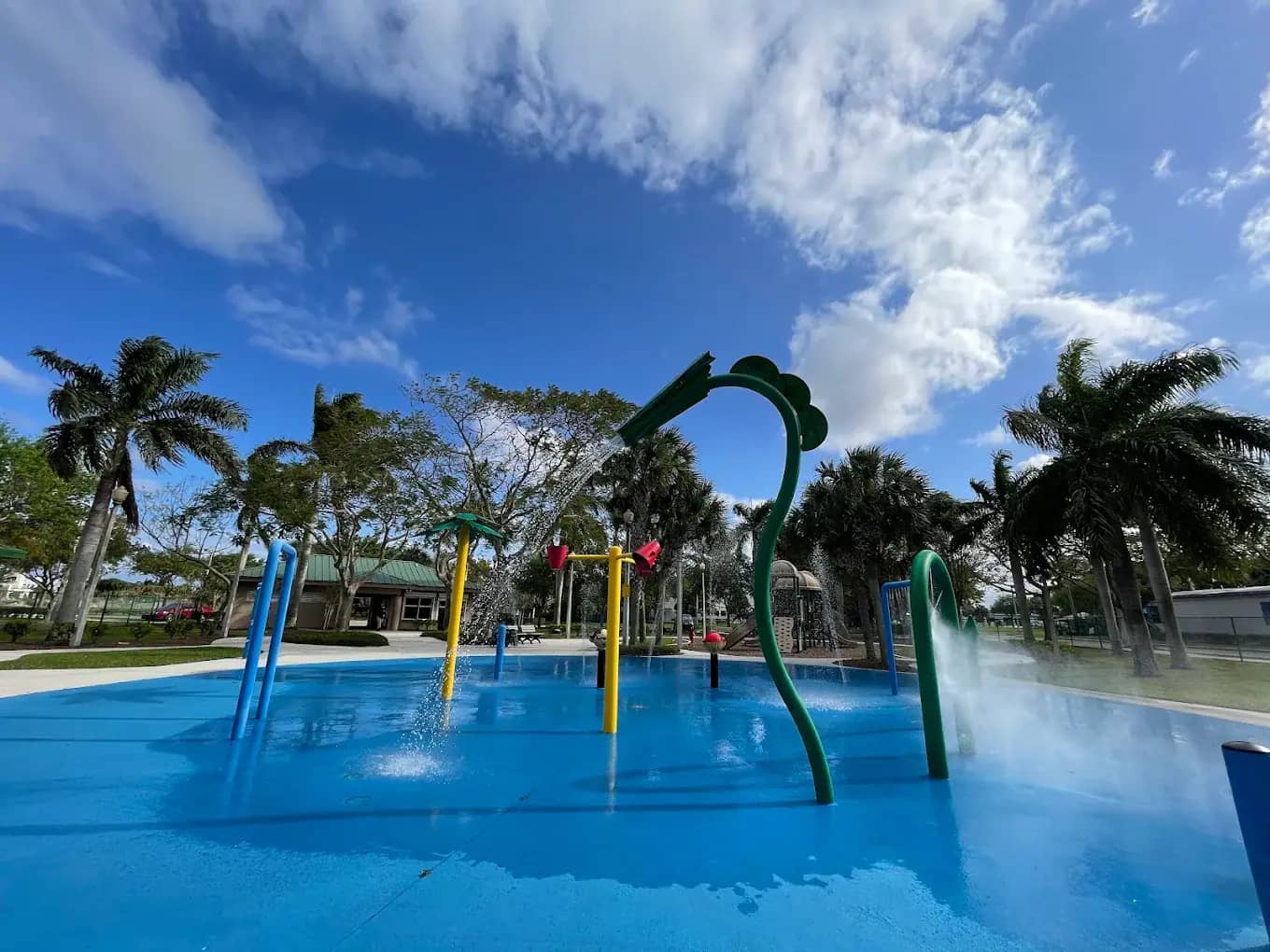 Catherine Strong Splash Park in Delray Beach with splash area and family park amenities.