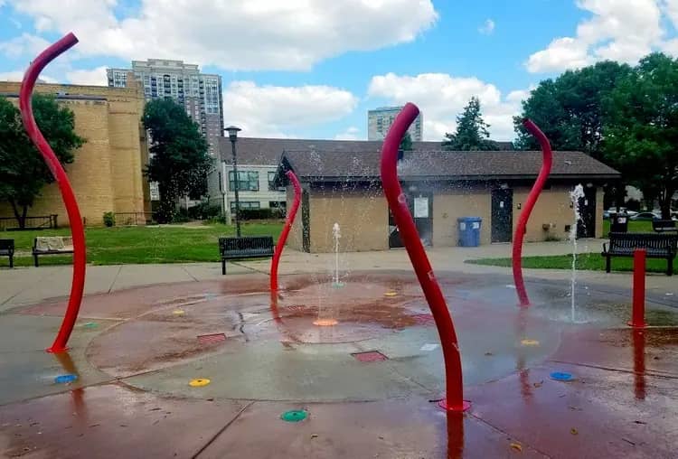 Franklin Steele Square Splash Pad